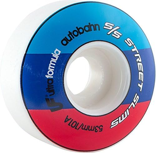autobahn Street Slim 53mm White Set of 4 Wheels