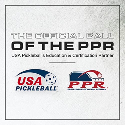 CORE Pickleball Balls with Pickleball Drawstring Bag for Beginner and