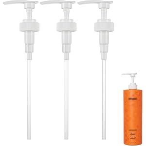 Shampoo and Conditioner Pump Compatible with amika 1L/33.8 Fl Oz Bottles, Dispensing Liter Pump for amika Shampoo and Conditi