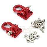 Yeah Racing 1/10 RC Rock Crawler Accessories Heavy Duty Shackle w/ Mounting Bracket Fit 3Racing CR01-27 Winch #YA-0358