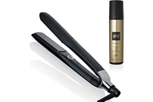 ghd Platinum+ Styler 1" Flat Iron Hair Straightener, Ceramic Straightening Iron Professional Hair Styling Tool for Stronger H