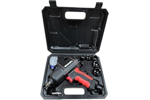 BESWELL-AKP-03-10pcs 1180 Ft.lbs / 1600 N.M 1/2" twin hammer air impact wrench kit