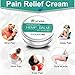 Organic Hemp Balm for Pain Relief (2200mg), Natural Hemp Pain Relief Cream for Back, Knee, Neck, Joint - Premium Hemp Herbal Extract Balm for Inflammation & Sore Muscles - Made in USA