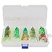YOGAYET Soft Frogs Topwater Fishing Lures Crankbait Hooks Bass Bait Tackle