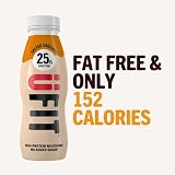 UFIT 25g Protein Shake Salted Caramel 10 x 330 ml Fat Free No Added Sugar view 4