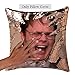 Merrycolor The Office Merch Throw Pillow Cover Magic Reversible Dwight Schrute Sequin Cushion Cover Decorative Pillowcase That Change Color (L The Office-Gold Sequins)