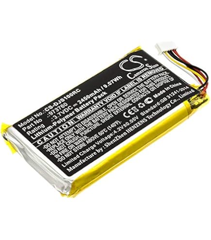 DJI mavic バッテリー Amazon.com: Sabuly 3.7V Spark 973760 Replacement Battery for