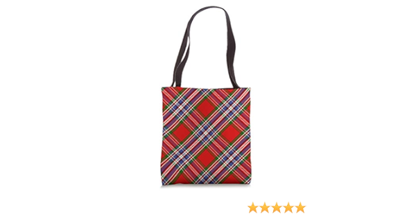 plaid totes