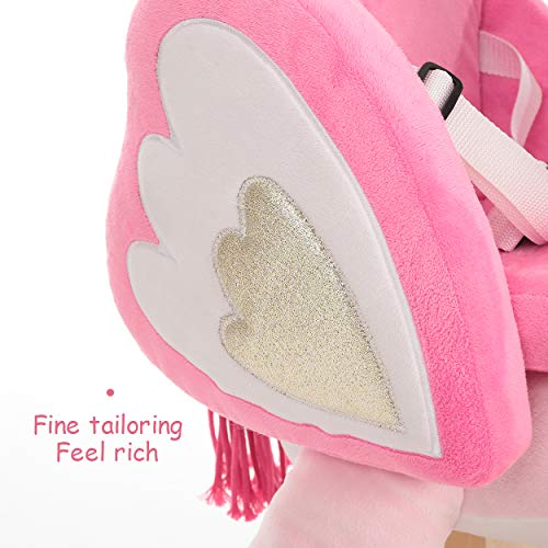 5 Wooden+Rocking+Unicorn+Rocker+Stuffed