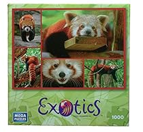 Red Panda 1000 Piece Exotics Mega Puzzle