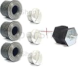 SPERTEK Set Of 4 AV Buffer Mount For Makita DCS-520 - Rep 965-403-430, 965-403-280