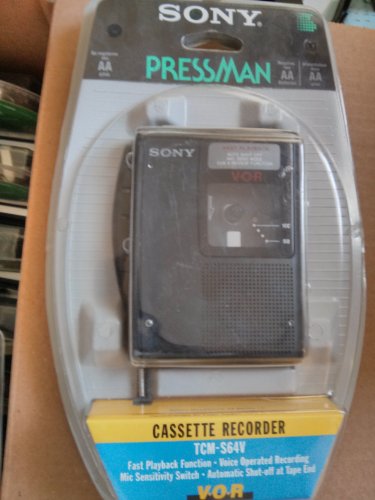 Sony-Pressman-TCM-S64V-Cassette-Recorder