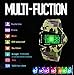 Kids Digital LED Sports Watch, Waterproof Camouflage Electronic Casual Military Wrist Watches with Silicone Band Noctilucent Plane Design Alarm Stopwatch Children Watch Size S