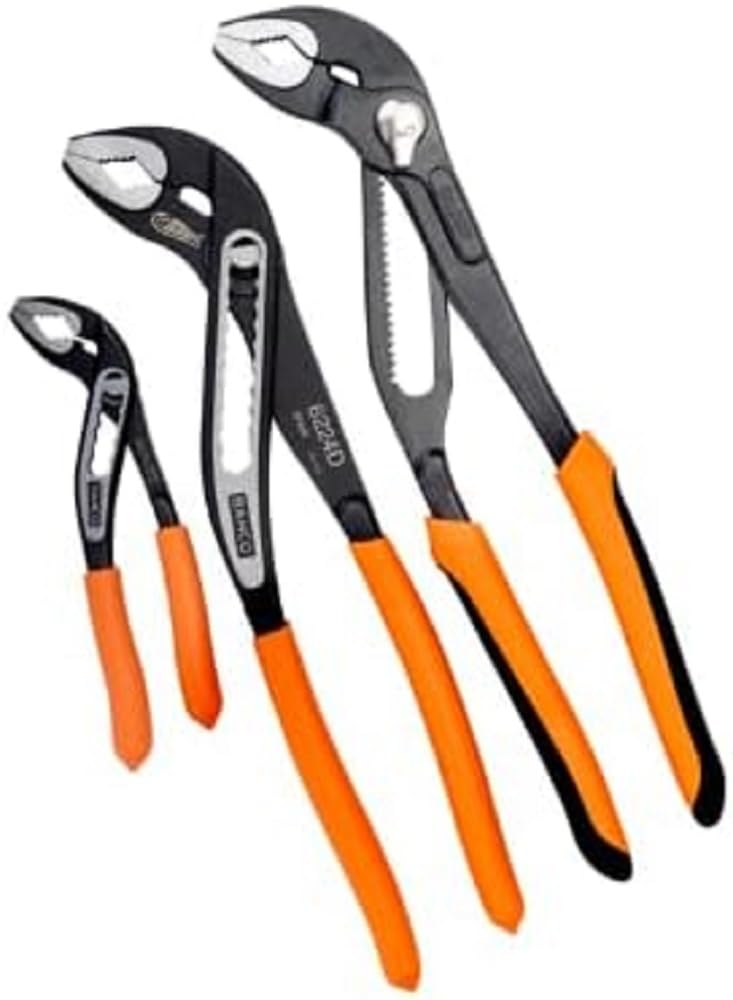 BAHCO Pack 3 Tenacillas