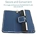 Carrying case for AliveCor KardiaMobile 6L - Travel Case Fits in Pocket for AliveCor, Features Magnetic Closure to Keep Kardia EKG Monitor Safe On The Go, Dark Blue