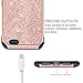 ZTE ZMax Pro Case,ZTE Carry Z981 Case,ZTE Grand X Max 2 Case,ZTE Imperial Max Case, BENTOBEN Bling Slim Hard Cover Shockproof Protective Case for ZTE Zmax Pro Z981/Grand X Max 2/Imperial Max Rose Gold