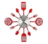 CIGERA 16 Inch Large Kitchen Wall Clocks with