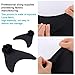 BE FINE Mermaid Tails for Swimming with Monofin,Diving Swim Fins for Kids and Adults(Black)