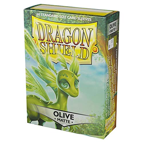Dragon Shield Sleeves - Matte Olive 60 CT - MGT Card Jamaica | Ubuy Dragon Shield Sleeves - Matte Olive 60 CT - MGT Card Jamaica | Ubuy