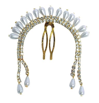 Buy Kioni White Pearl Diamond Juda Pin Hair Accessories For