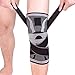 Knee Brace,Compression Knee Sleeve,Non-slip Adjustable Knee Brace Wraps with Pressure Strap and Knee Protector for Running,Sports,Joint Patella Pain Relief,Arthritis and Injury Recovery- Single