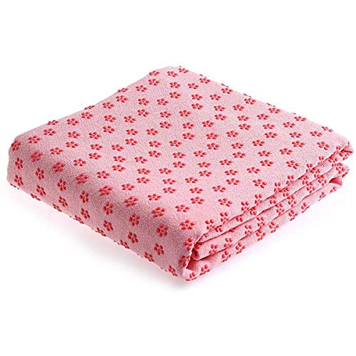 OhhGo-Yoga-Towel-Non-Slip-Absorbent-Yoga-Mat-Towel-with-Carry-Bag-for-Hot-Yoga-Pilates-Workout-183-63cm