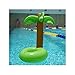 Mirenlife Inflatable Palm Island Drink Holders, Floatation Devices, Inflate Floating Coasters, 3 Pack