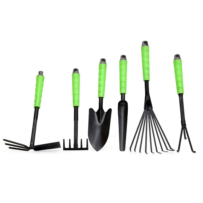 kliznil 6 pcs Garden Tool Set Combo with Flower Cutter Heavy Kitchen