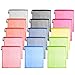 KUUQA 15 Pcs Mesh Drawstring Bags, Nylon Mesh Stuff Sacks for Storage, Travel, Sports (9 Colors)