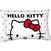 Hello Kitty Beauty Standard Beauty Silky Satin Standard Pillowcase Cover 20x30 for Hair and Skin, (Officially Licensed Product)