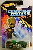 SOLAR REFLEX GUARDIANS OF THE GALAXY VOL. 2 GROOT 5/8 HOT WHEELS DIECAST 2017