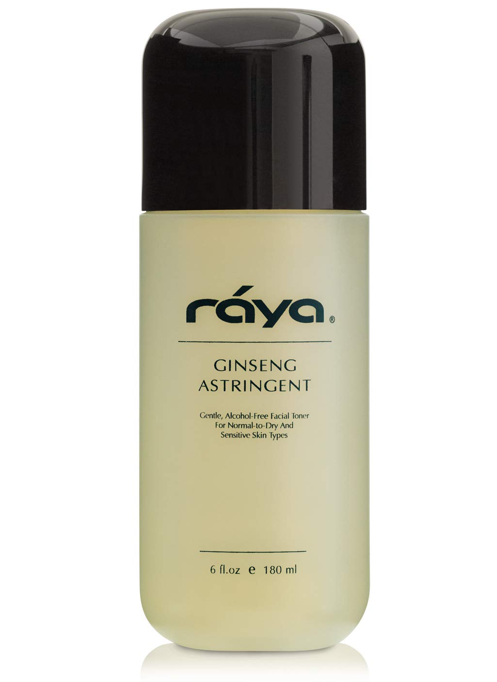 RAYA Ginseng Astringent with AHA 6 oz (G-205) | Gentle Glycolic Facial Toner for Dry and Sensitive Skin | Helps Tighten Pores, Smooth Complexion, and Reduce Fine Lines | Made With Alpha Hydroxy Acids