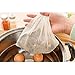12 Pack Reusable Soup Bags, Sportsvoutdoors 8x10in Cheesecloth Bags for Straining Cold Brew Coffee Tea Brew Bags Cotton Muslin Bags,Herbs sachets,Soup Gravy Broth Brew Bags for Home Kitchen Cooking