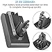 Powilling 21.6V 2.2A Battery for Dyson V6 Li-ion Battery 595 650 770 880 DC58 DC59 DC61 DC62 Animal DC72 Series Handheld Replacement Battery