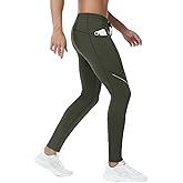 SPEXIAL Men's Fleece Lined Running Tights Winter Cycling Compression Pants Thermal Leggings Cold Weather Gear