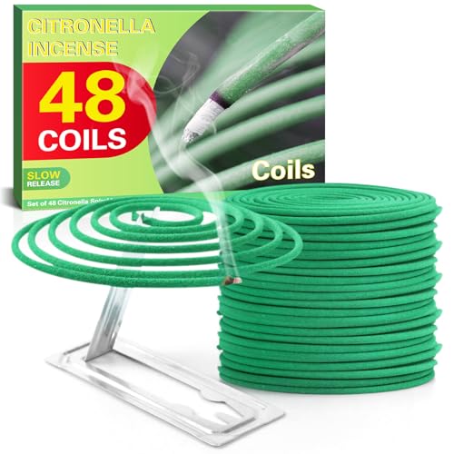 Green-48 Citronella Spirals