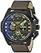 Diesel Men's DZ4364 Ironside Stainless Steel Watch with Leather Band