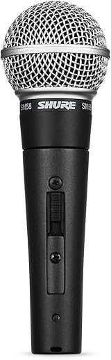Shure SM58SE Cardioid Dynamic Vocal Microphone with On/Off Switch view 1