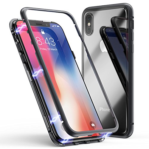 Iphone x case, zhike magnetic adsorption case ultra sli…