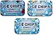 ICE CHIPS Xylitol Candy 3 Pack Assortment (Strawberry Daiquiri, Margarita, Pina Colada) Includes BAND as Shown
