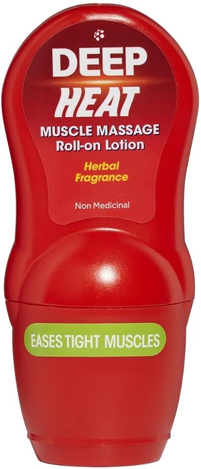Deep Heat Muscle Massage Roll-on Lotion 50 ml Brand Deep Heat UK