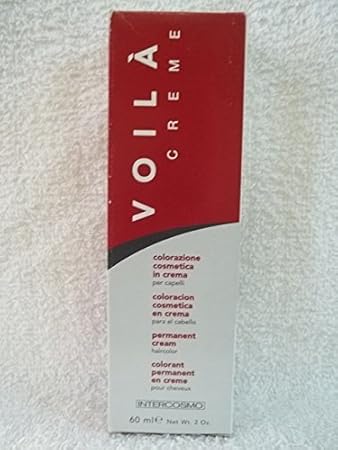 Intercosmo Voila Permanent Cream Hair Color 7 5 7m Medium