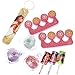 Disney's Elena of Avalor Peel-Off Nail Polish Gift Set for Kids; 5 Colors, Toe Separators & Nail File