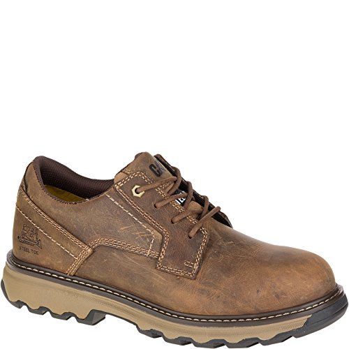 90711 Caterpillar Men's Tyndall ESD Safety Shoes Dark Beige 9.5 W