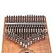 Calumet 17 Key African Kalimba Thumb Piano in White with Tuning Hammer