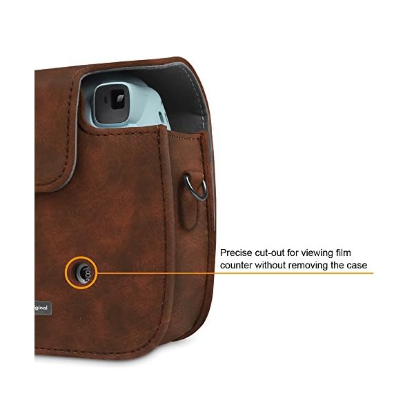 Fintie Tasche für Fujifilm Instax Mini 9 Mini 8+ Mini 8 Sofortbildkamera - Premium Schutzhülle Reise Kameratasche Hülle… – Bild 5