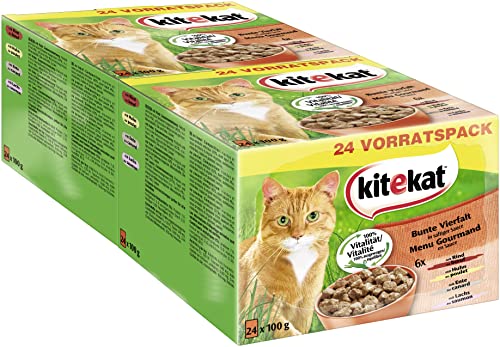 Kurz geprüft: Kitekat Katzenfutter Nassfutter... für 18,88€ Details öffnen!