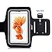 iPhone 6 Plus Armband, iXCC Trek Series Sport Gym Running Armband with Dual Arm-Size Slots for Apple iPhone 6 Plus / 6s Plus, iPod MP3 Player - Black
