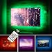 USB Powered LED Strip Lights TV Backlights Kit for 50 to 55 Inch TV - Sony LG Samsung Monitor Smart TV Wall Mount Stand Work Space Color Changing LED Background Ambient Lighting primary