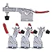 ADrivWell Antislip Horizontal Quick Release Hold Down Toggle Clamps Latch Heavy Duty Latch Hand Tool For woodworking Smoke Holding Capacity:220lbs